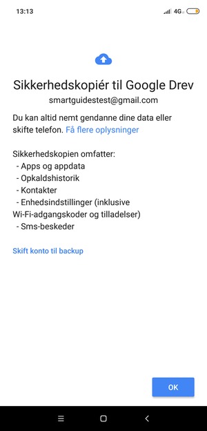 Vælg OK
