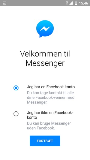Din app er klar til brug
