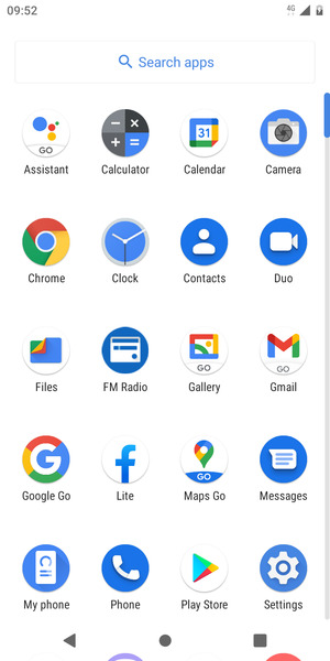 Select Settings