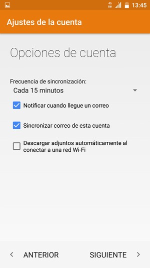 Seleccione SIGUIENTE