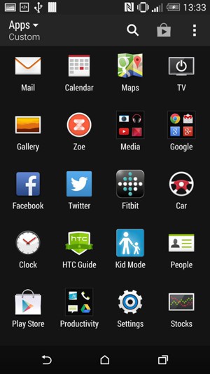 Select Settings