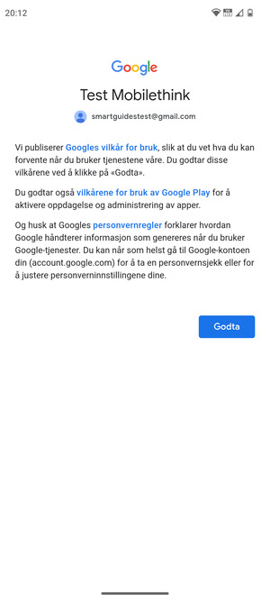 Velg Godta