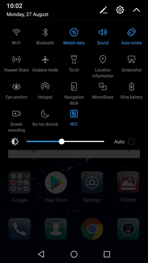 To enable Ultra power saving mode, select Ultra battery