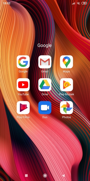 Selecteer Gmail