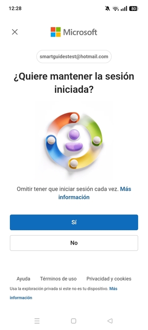 Seleccione la opción deseada