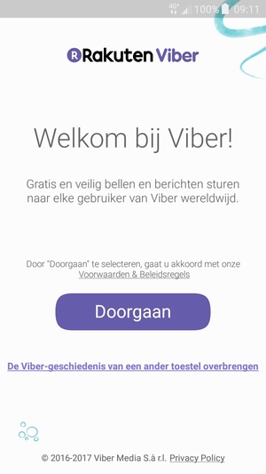 Uw app is klaar voor gebruik