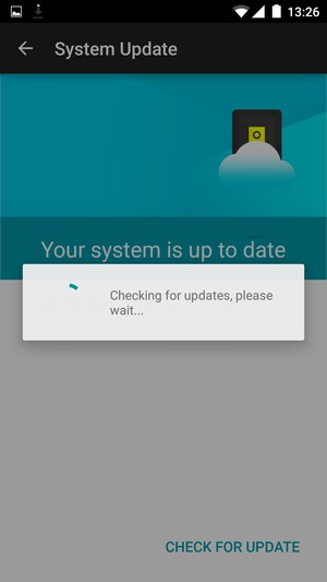 Wait for the search to finish