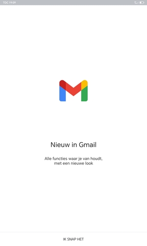 Selecteer IK SNAP HET