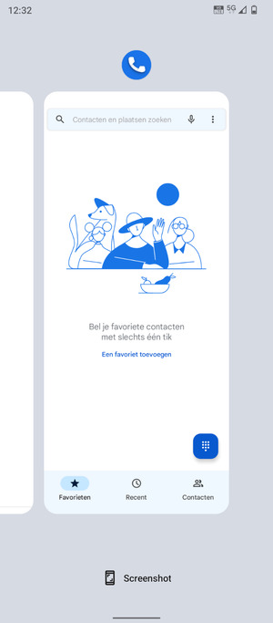 Veeg apps naar boven om ze te sluiten