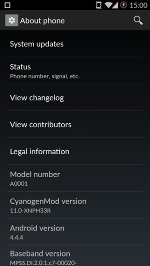 Select System updates