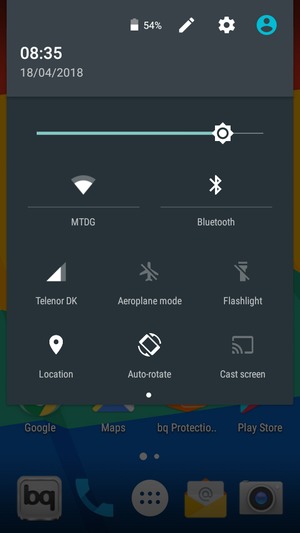Turn off Wi-Fi and Bluetooth