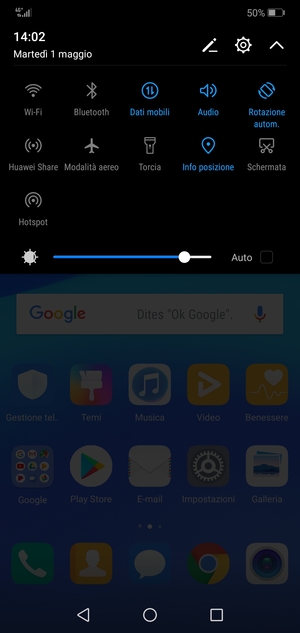 Disattiva Info posizione