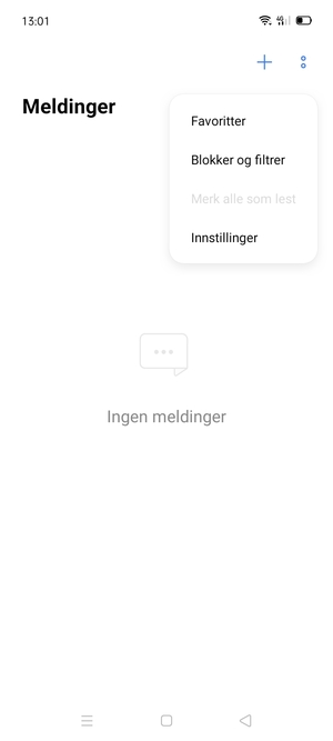 Velg Innstillinger