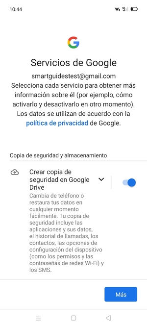 Seleccione Más