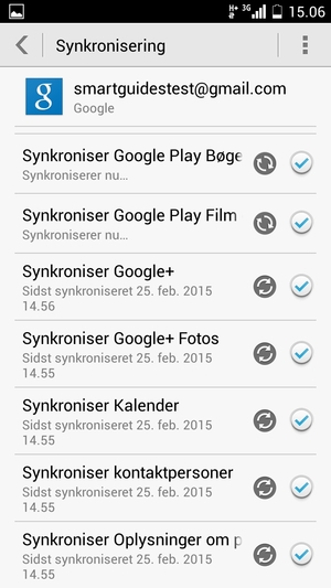 Dine kontakter fra Google vil nu blive synkroniseret til din smartphone
