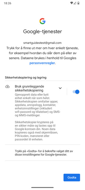 Velg Godta