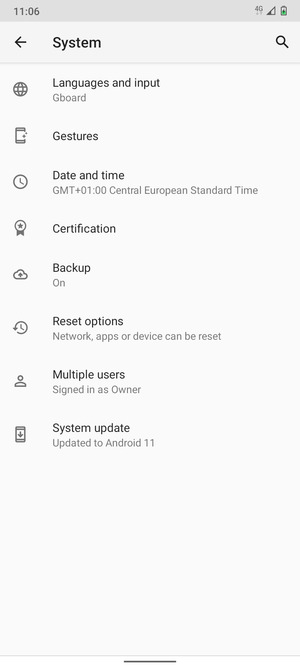 Select System update