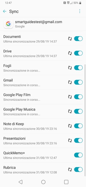 I tuoi contatti di Google verranno ora sincronizzati con il tuo telefono