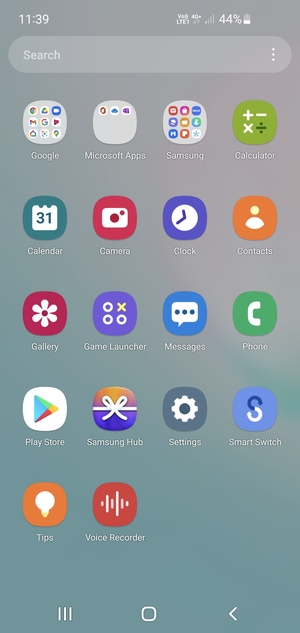 Select Settings
