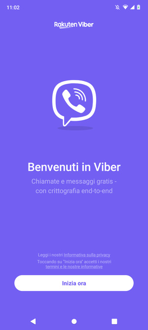 L'app è pronta per l'uso