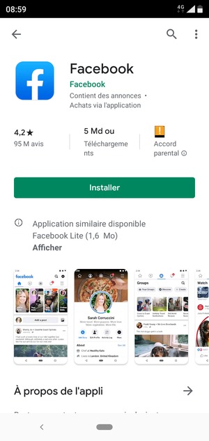 Sélectionnez Installer