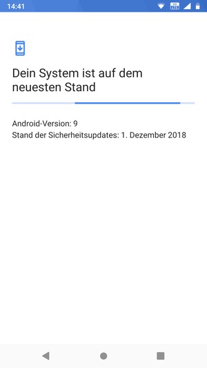 Warten Sie, bis die Suche abgeschlossen ist