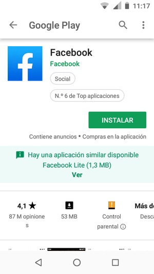 Seleccione INSTALAR