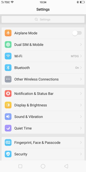 Select Wi-Fi