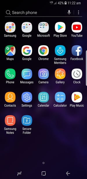 Select Settings