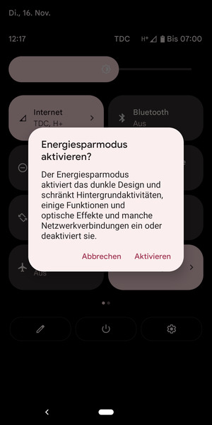 Wählen Sie Aktivieren