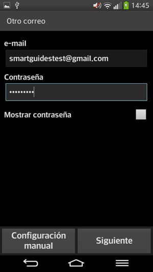 Introduzca su Dirección de correo electrónico y Contraseña . Seleccione Siguiente