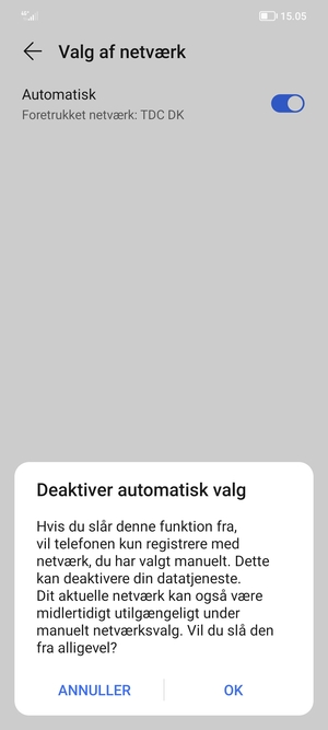 Vælg OK