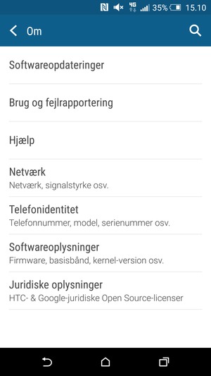 Vælg Softwareopdateringer