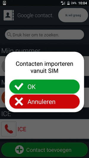 Selecteer OK