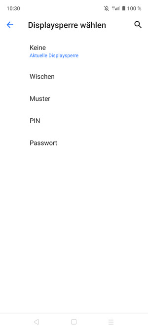 Wählen Sie Muster