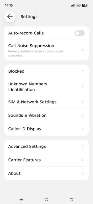 Select Carrier Features
