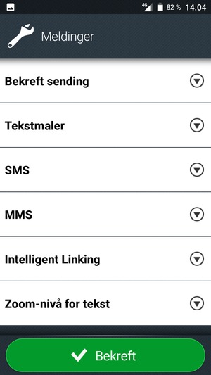 Velg SMS