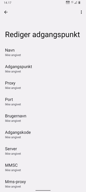 Indtast MMS-oplysninger