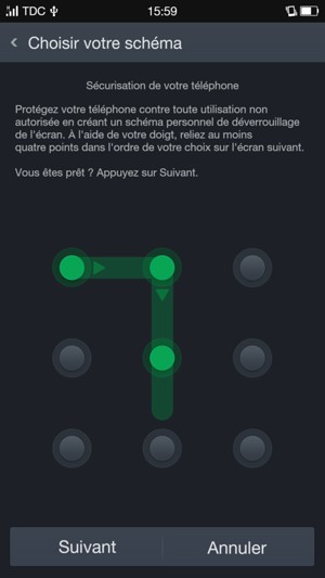 Sélectionnez Suivant