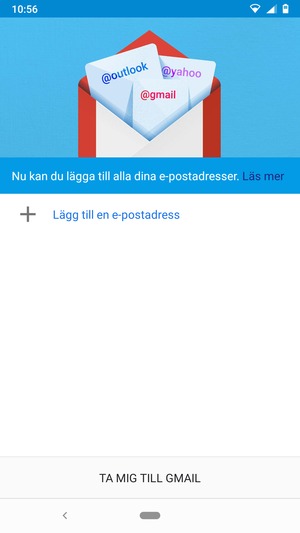 Välj Lägg till en e-postadress