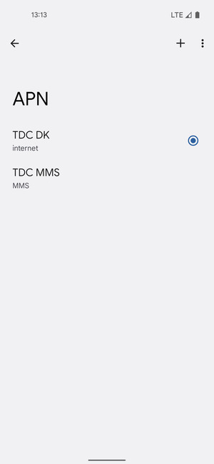 Il tuo telefono è ora stato configurato per gli MMS