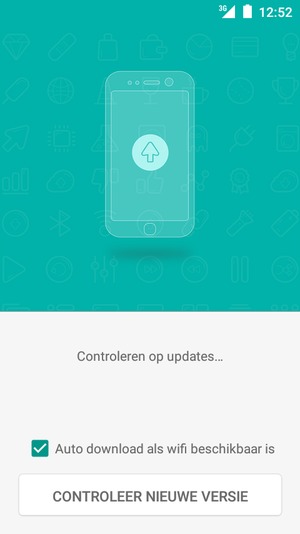 Wacht tot de zoekopdracht beëindigd is