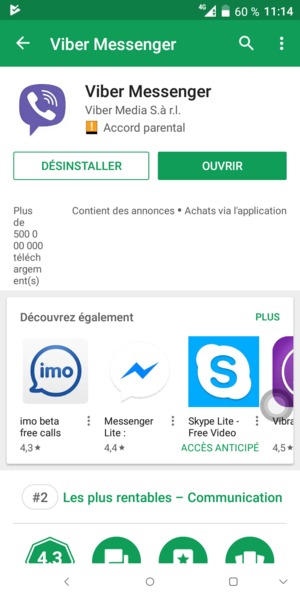 Sélectionnez OUVRIR