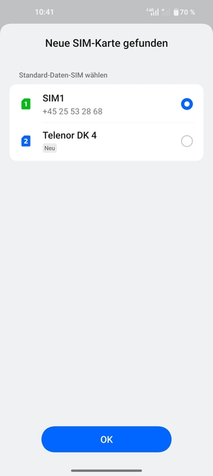 Wählen Sie Public und OK