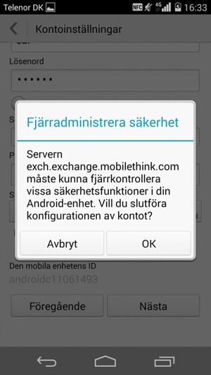 Välj OK