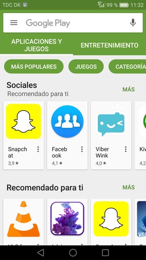 Seleccione la barra de Búsqueda