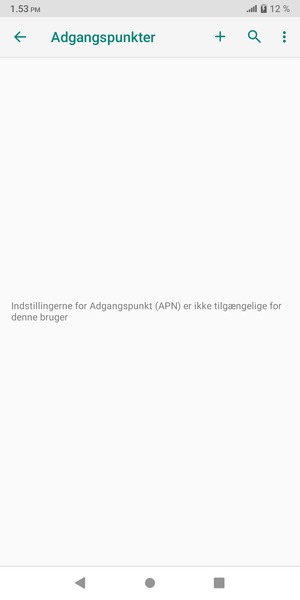 Vælg Menu-knappen
