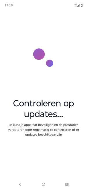 Wacht tot de zoekopdracht beëindigd is