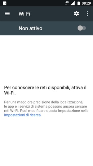 Attiva Wi-Fi