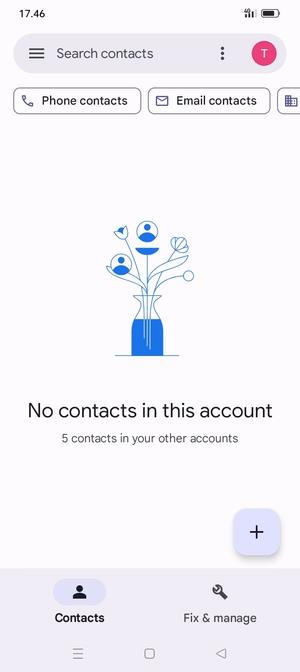 Select Fix & manage